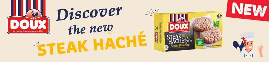 Montage du packshot steak haché